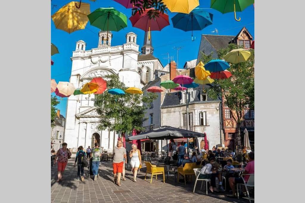 L'Escapade : Maison Centre-Ville Avec Cour Saumur Kültér fotó